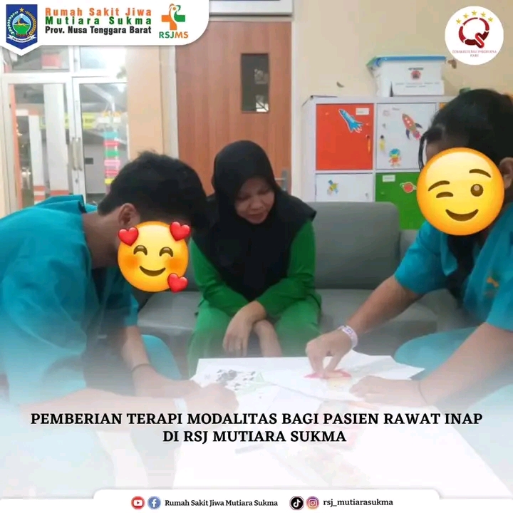 PEMBERIAN TERAPI MODALITAS BAGI PASIEN RAWAT INAP DI RSJ MUTIARA SUKMA